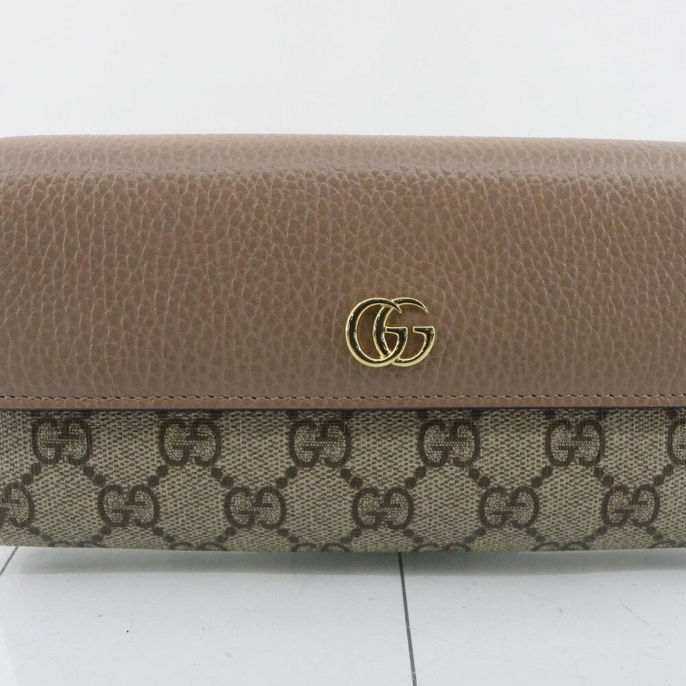 Gucci Brown and Tan Wallet